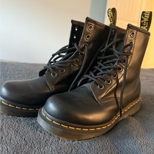 Kids Dr. Martens Black 1460 Boots